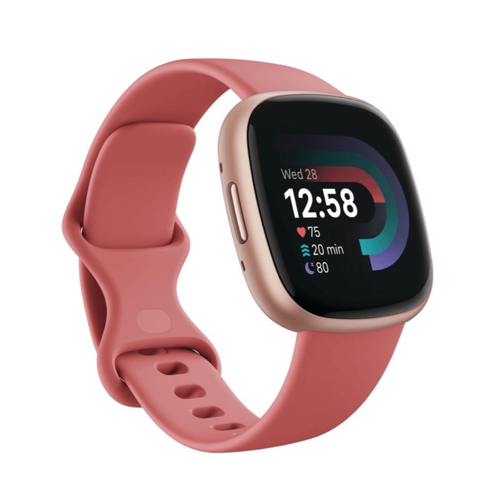 Fitbit Versa 4 Smartwatch - Pink Sand